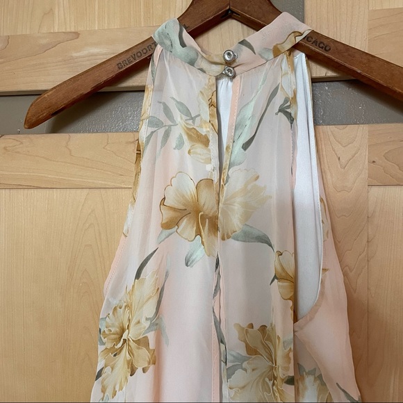 Y2K Floral Pastel Halter Top - Picture 7 of 9